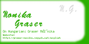 monika graser business card